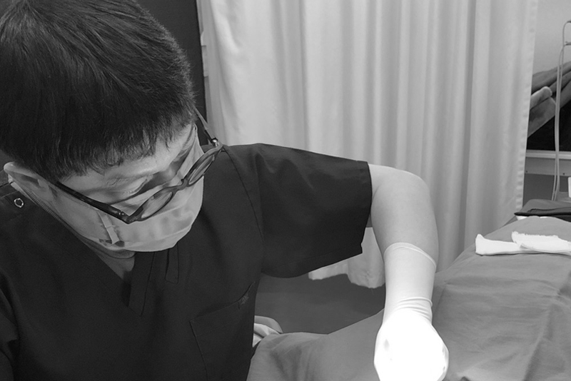 マフトガン脂肪注入施術風景