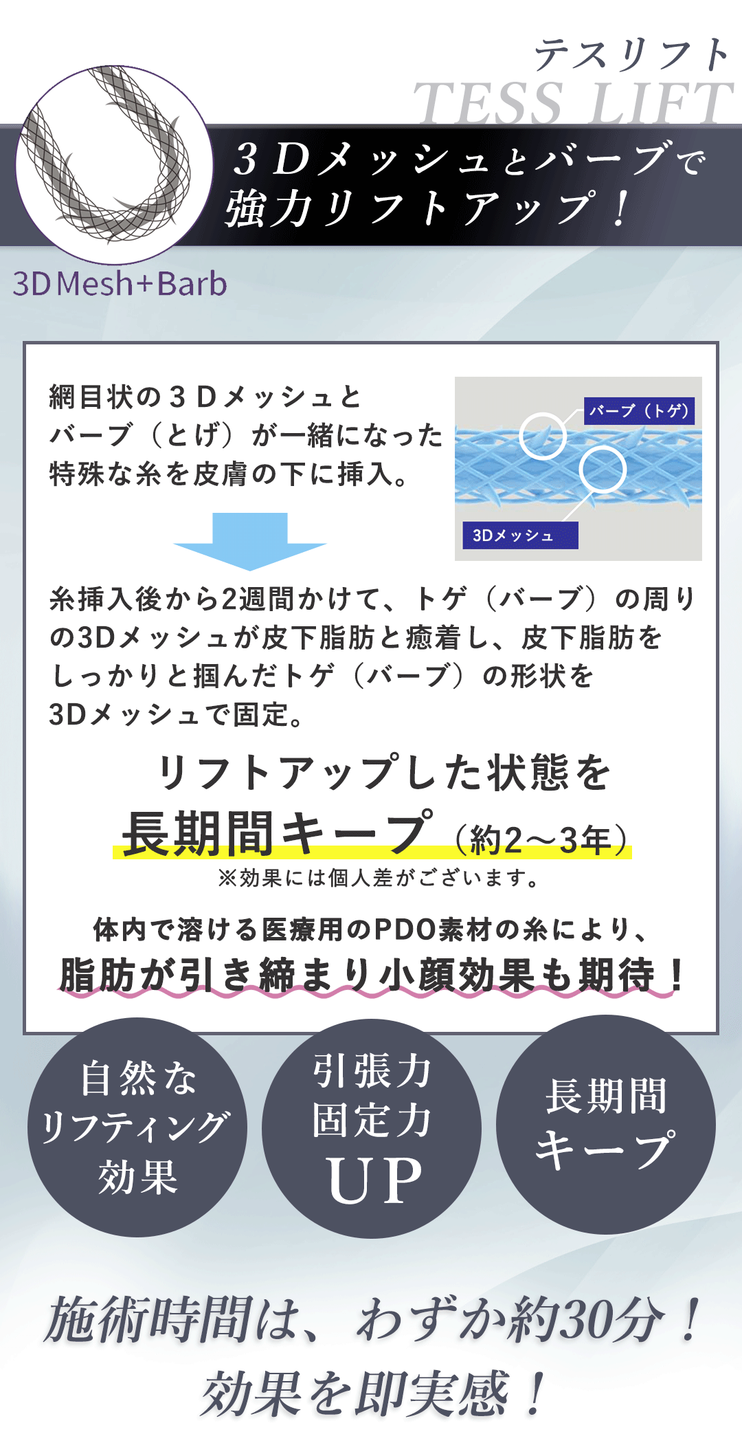テスリフトとは