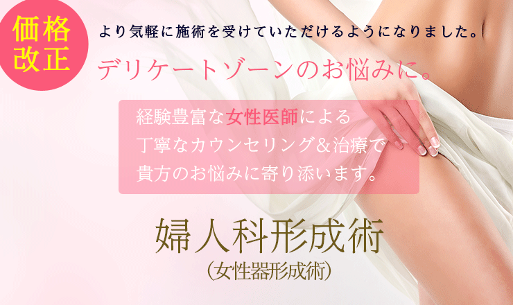 大塚美容　金沢院　婦人科・女性器形