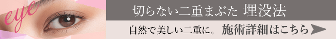 切らない二重まぶた 埋没法 詳細はこちら